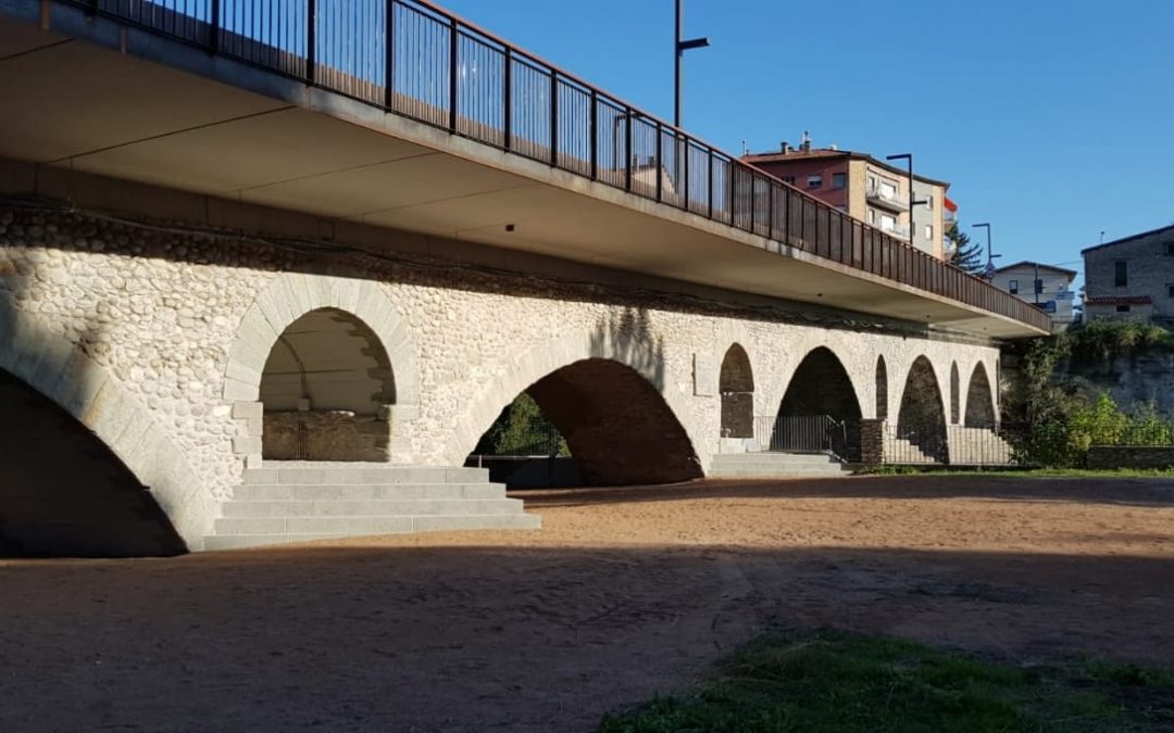Inauguration du pont de Can Molas, Manlleu