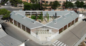 Vista aèrea d'escola bressol