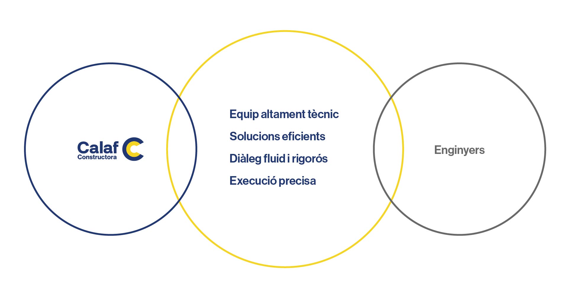 Inforgrafia sobre el que oferim com a constructora per a enginyeries